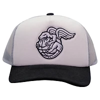 Men's Mitchell & Ness  White Toronto Raptors Adjustable Trucker Hat
