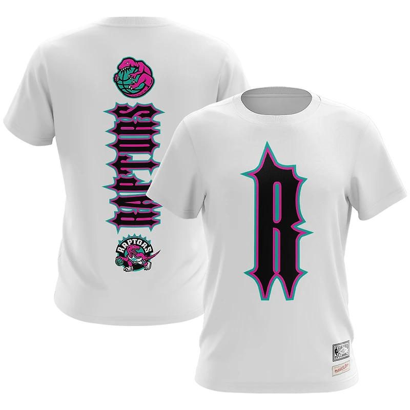 T-shirt Tripstar Toronto Raptors Mitchell & Ness pour homme, blanc