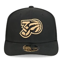 Casquette ajustable Toronto Raptors 2024/25 City Edition 9SEVENTY noire New Era pour homme