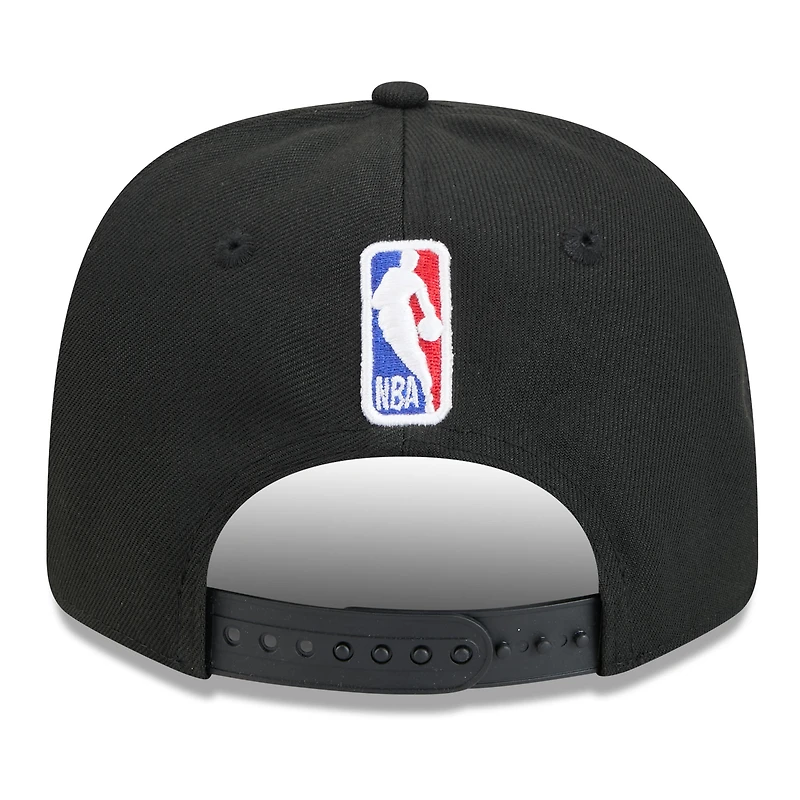 Casquette ajustable Toronto Raptors 2024/25 City Edition 9SEVENTY noire New Era pour homme