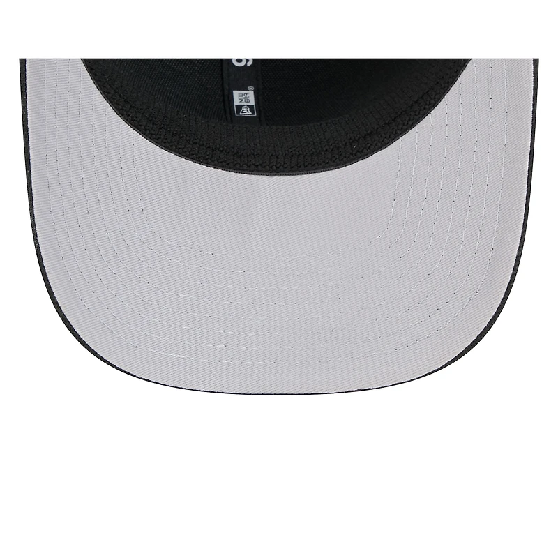Casquette ajustable Toronto Raptors 2024/25 City Edition 9SEVENTY noire New Era pour homme
