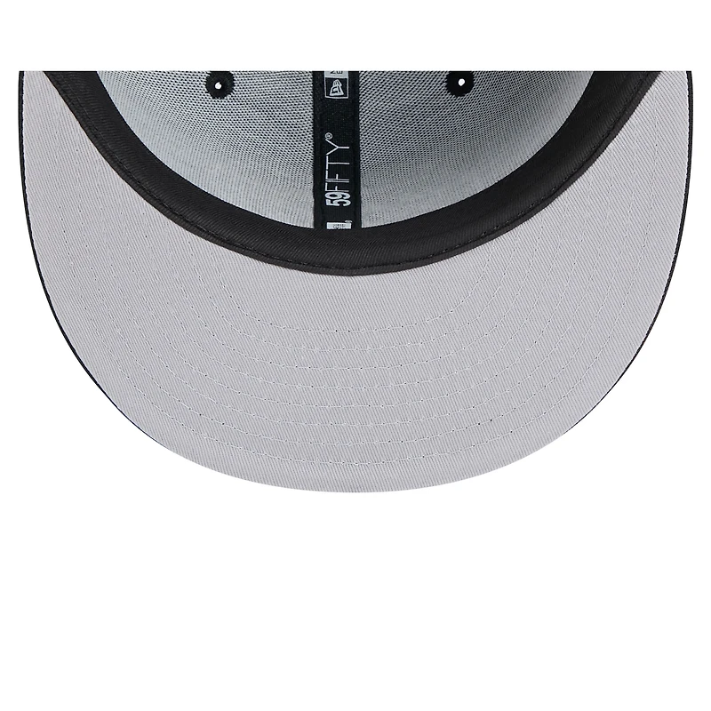 Casquette ajustée alternative Toronto Raptors 2024/25 City Edition 59FIFTY noire New Era pour homme