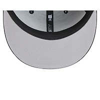 Casquette à visière ajustable 9FIFTY noire Toronto Raptors 2024/25 City Edition Alternate pour homme New Era