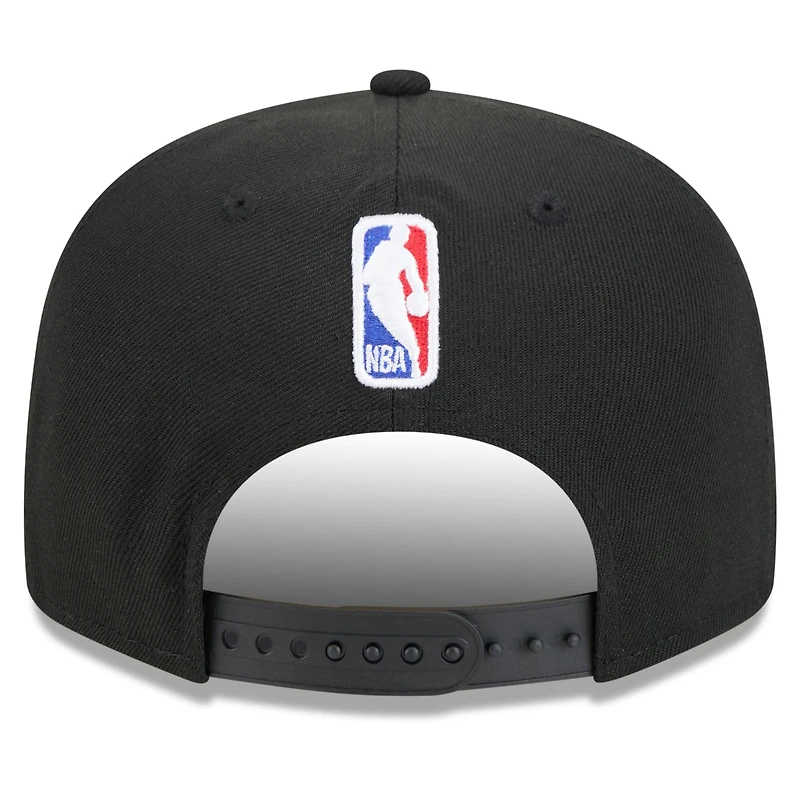 Men's New Era  Black Toronto Raptors 2024/25 City Edition Alternate 9FIFTY Snapback Hat
