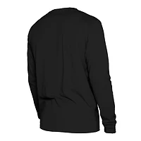 T-shirt à manches longues Toronto Raptors City Edition 2024/25 noir New Era pour homme