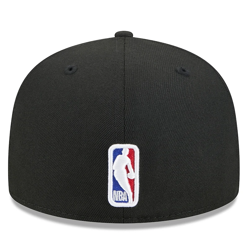 Men's New Era Black Toronto Raptors 2025/26 City Edition Alternate 59FIFTY Fitted Hat