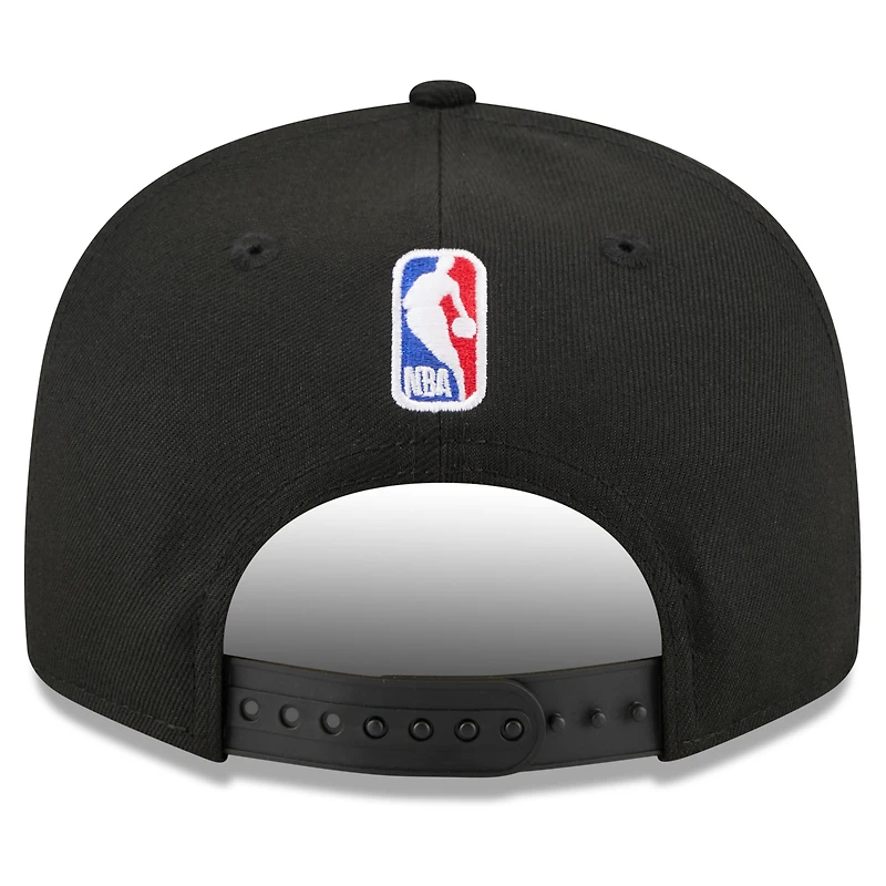Men's New Era Black Toronto Raptors 2026 NBA Draft Crystal 9FIFTY Snapback Hat