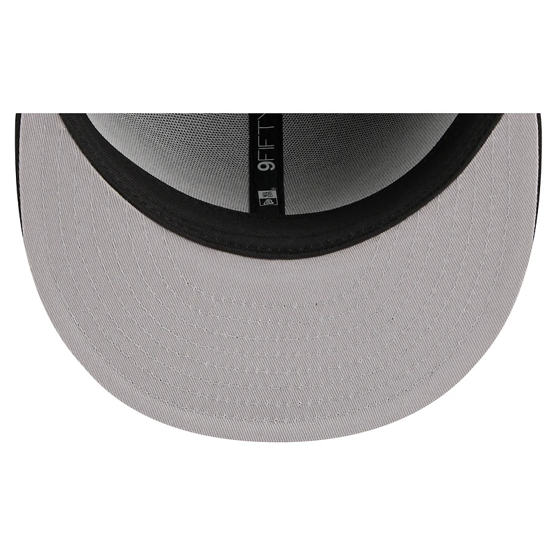 Casquette snapback New Era Crystal 9FIFTY noire pour homme, Toronto Raptors, draft NBA 2026