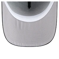 Men's New Era  Black Toronto Raptors 9FIFTY A-Frame Chainstitch Adjustable Hat