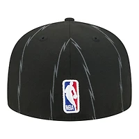 Casquette ajustée New Era 59FIFTY City Edition Toronto Raptors noire pour homme