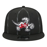 Men's New Era  Black Toronto Raptors City Edition 9FIFTY Snapback Hat