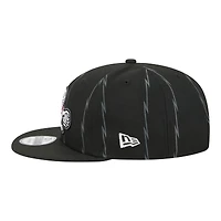Men's New Era  Black Toronto Raptors City Edition 9FIFTY Snapback Hat