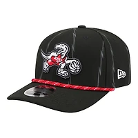 Casquette New Era noire Toronto Raptors City Edition 9SEVENTY pour homme