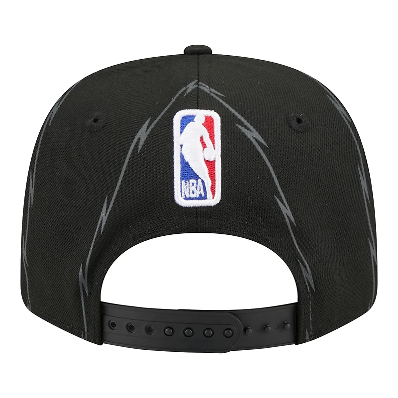 Casquette New Era noire Toronto Raptors City Edition 9SEVENTY pour homme