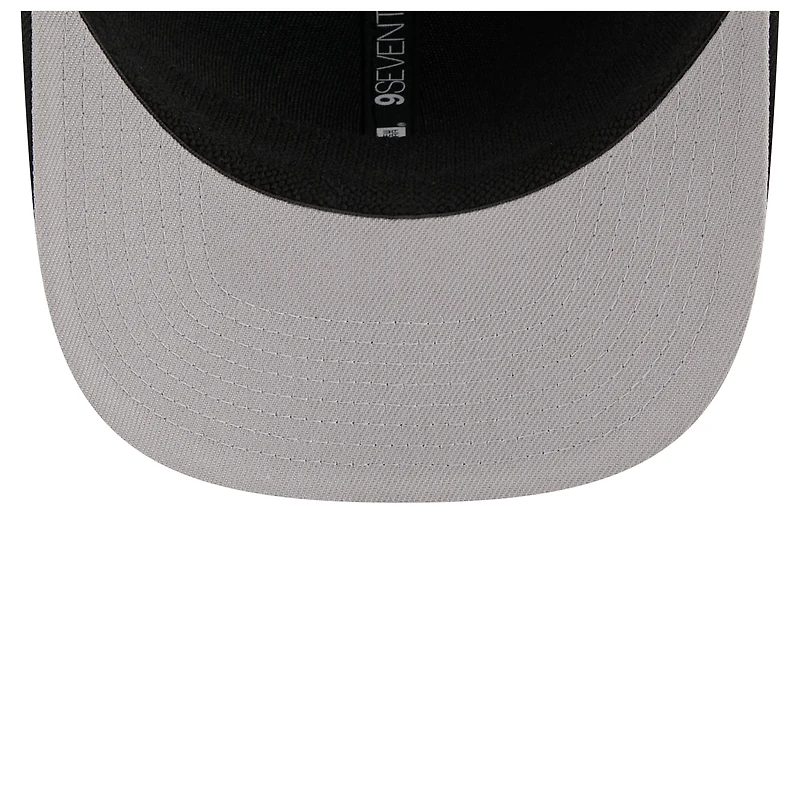 Casquette New Era noire Toronto Raptors City Edition 9SEVENTY pour homme