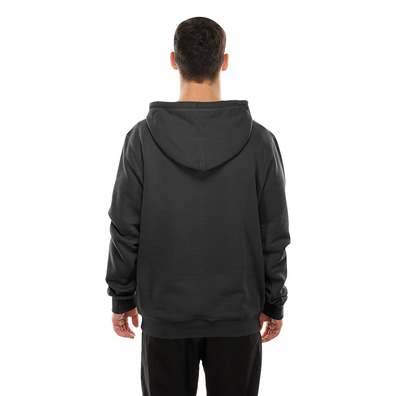 Sweat à capuche polaire New Era noir Toronto Raptors City Edition pour homme