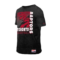 Men's New Era  Black Toronto Raptors Mineral Wash T-Shirt