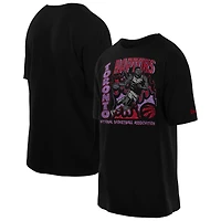 T-shirt surdimensionné Whoosh noir des Toronto Raptors de New Era pour homme