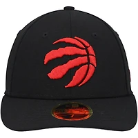 Men's New Era Black Toronto Raptors Team Low Profile 59FIFTY Fitted Hat