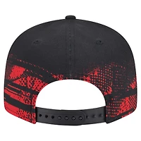 Men's New Era Black Toronto Raptors Tip-Off 9FIFTY Snapback Hat