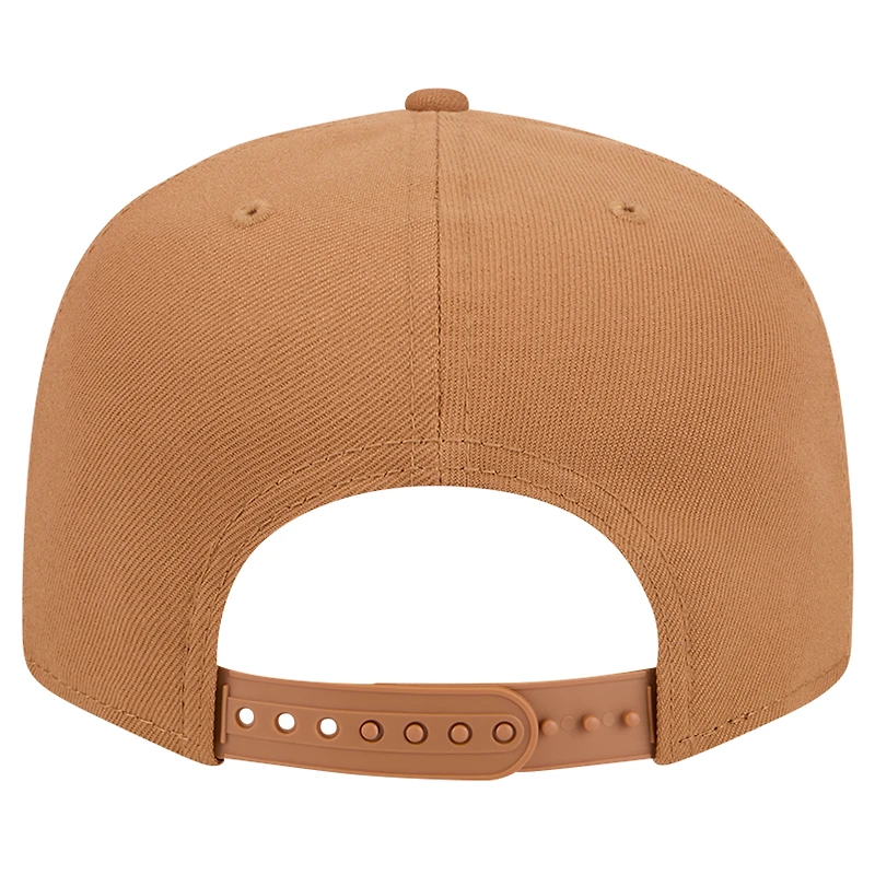 Casquette Snapback 9FIFTY New Era des Toronto Raptors pour hommes, marron
