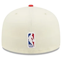 Men's New Era Cream/Red Toronto Raptors - 2022 NBA Draft 59FIFTY Fitted Hat