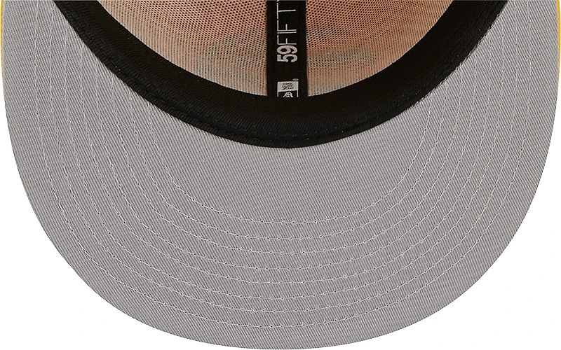 Casquette ajustée 59FIFTY dorée des Raptors de Toronto New Era pour hommes