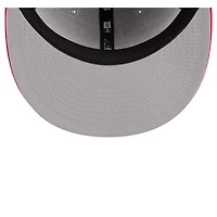 Men's New Era  Gray/Red Toronto Raptors 2023 NBA Draft 9FIFTY Snapback Hat