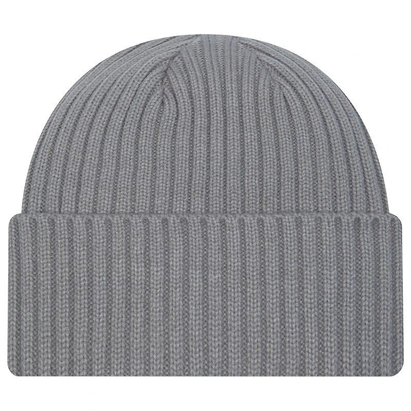 Bonnet à revers New Era gris Toronto Raptors pour homme