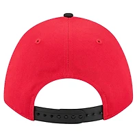 Men's New Era  Red/Black Toronto Raptors Arch 9FORTY M-Crown A-Frame Adjustable Hat