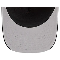 Casquette ajustable New Era rouge/noire Toronto Raptors Arch 9FORTY M-Crown A-Frame pour homme