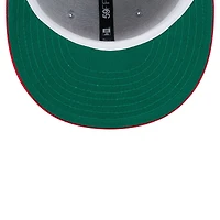 Casquette ajustée 59FIFTY Tip-Off des Raptors de Toronto New Era rouge pour hommes