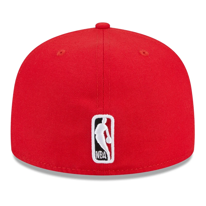 Casquette ajustée 59FIFTY de la fête du Canada 2023 des Toronto Raptors New Era pour homme, rouge