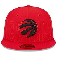 Men's New Era  Red Toronto Raptors 2023 NBA Draft 59FIFTY Fitted Hat