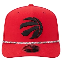 Men's New Era  Red Toronto Raptors Multi-Rope 9SEVENTY Adjustable Hat