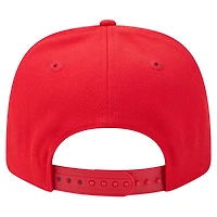 Casquette ajustable New Era rouge Toronto Raptors 9SEVENTY pour homme