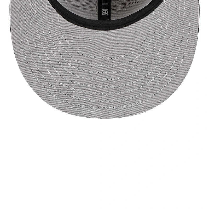 Men's New Era Tan/Black Toronto Raptors 2024 NBA Draft 59FIFTY Fitted Hat