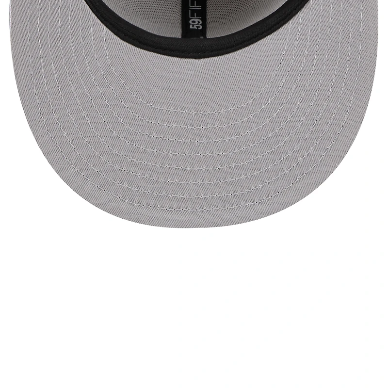 Men's New Era Tan/Black Toronto Raptors 2024 NBA Draft 59FIFTY Fitted Hat