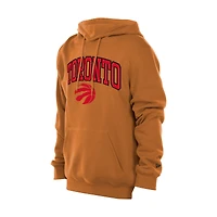 Men's New Era Tan Toronto Raptors Color Pack Pullover Hoodie
