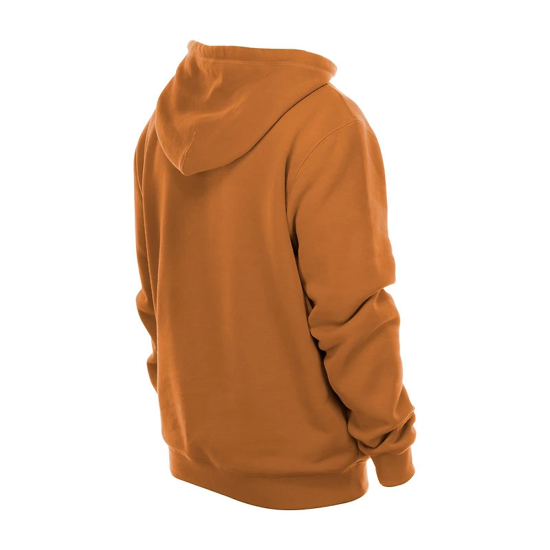 Men's New Era Tan Toronto Raptors Color Pack Pullover Hoodie