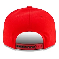 Men's New Era  White/Red Toronto Raptors 2025 NBA Tip Off Split Panel 9FIFTY Snapback Hat
