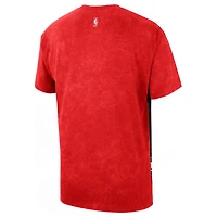 T-shirt Nike M90 ​​City Edition Toronto Raptors noir/rouge pour homme