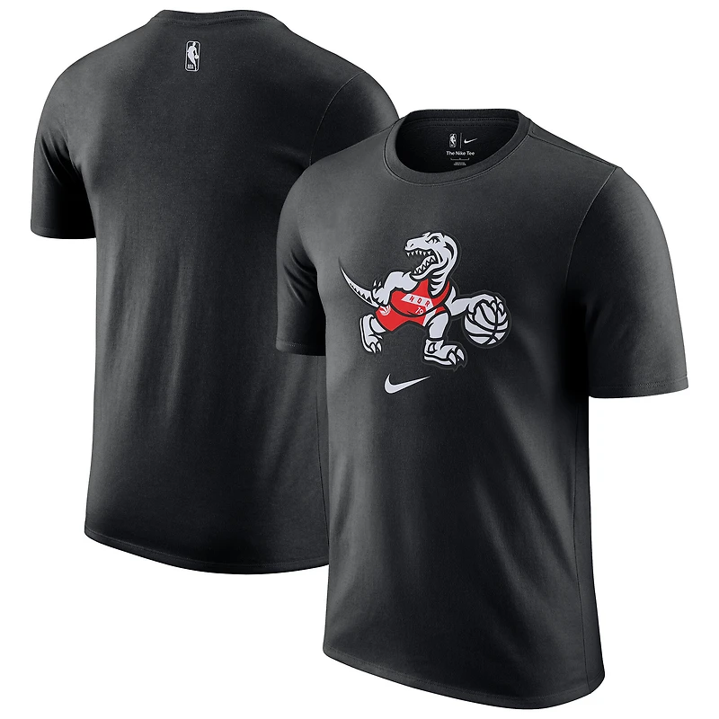 Men's Nike Black Toronto Raptors City Edition Logo T-Shirt