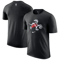 Men's Nike Black Toronto Raptors City Edition Logo T-Shirt