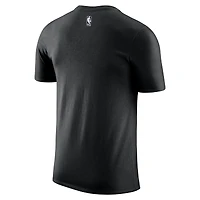 T-shirt Nike noir pour homme, Edition spéciale Toronto Raptors, logo City