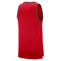 Men's Nike Red Toronto Raptors NBA 75th Anniversary Courtside DNA Performance Tank Top
