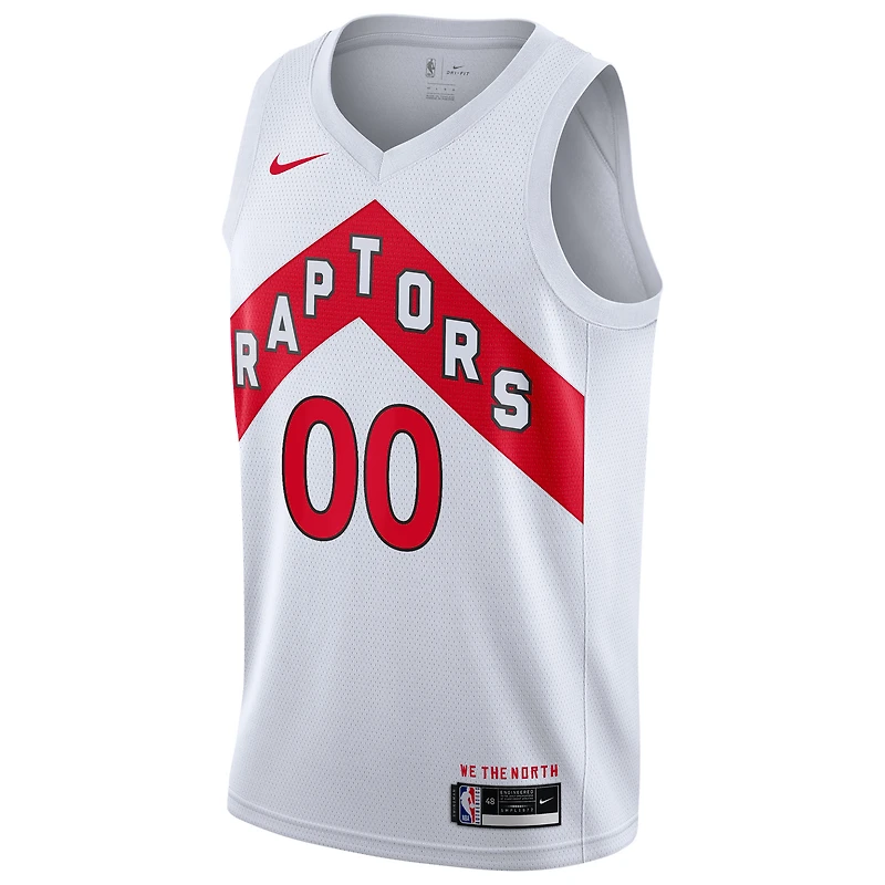 Men's Nike White Toronto Raptors 2020/21 - Swingman Custom Jersey Association Edition