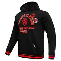 Men's Pro Standard Black Toronto Raptors Area Code Pullover Hoodie