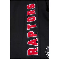 Men's Pro Standard Black Toronto Raptors Classic Chenille Jogger Pants