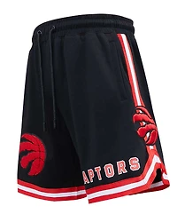 Men's Pro Standard Black Toronto Raptors Classic Chenille - Shorts